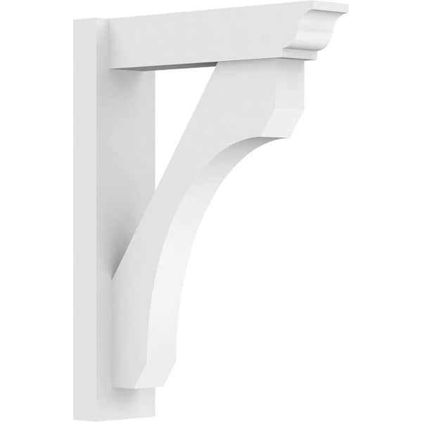 Ekena Millwork Legacy Architectural Grade PVC Outlooker with Traditional Ends, 5"W X 18"D X 24"H OUTP05X18X24LEC01 - main